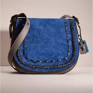 Coach One of a Kind Saddle Bag Upcrafted / Re Loved 🤩